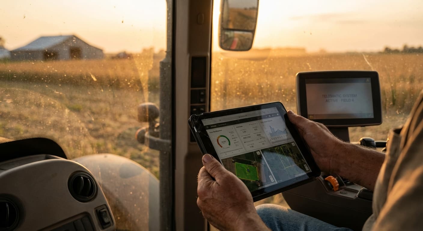 5 sposobów na obniżenie kosztów eksploatacji maszyn rolniczych dzięki telematyce.