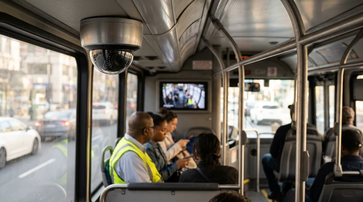 Monitoring wizyjny w transporcie miejskim – co daje pasażerom?